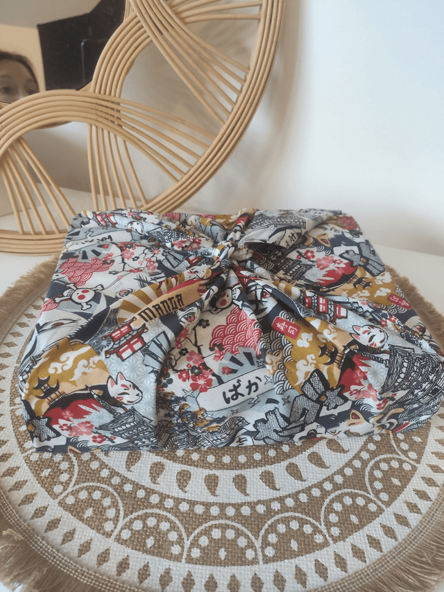 Furoshiki - emballage cadeau réutilisable